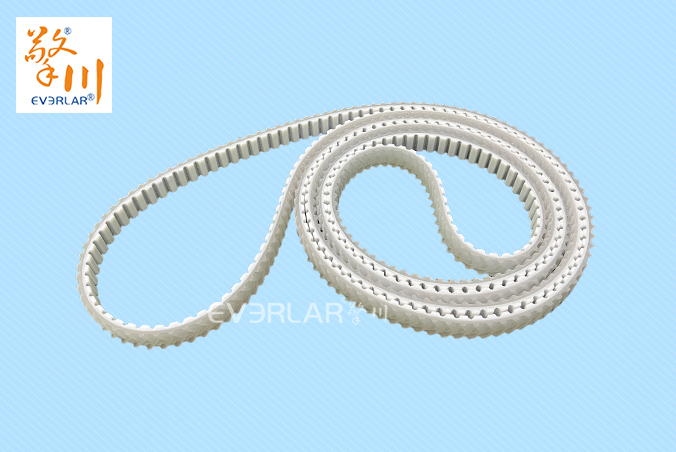 白色聚氨酯PU同步帶加魚骨紋耐磨耐油食品包裝分揀機傳動帶everlar定制 白色聚氨酯PU同步帶加魚骨紋耐磨耐油食品包裝分揀機傳動帶everlar定制
